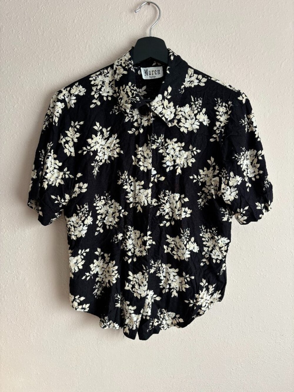 Vintage 90s Floral Blouse